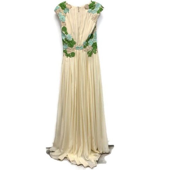 Badgley Mischka Collection Silk Gown - Picture 8 of 8